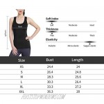 DISHANG Women‘s Workout Tank Tops Quick Drying Breathable Athletic Yoga Tops Running Exercise Gym Shirts