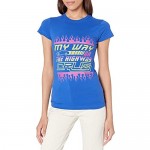 Fifth Sun Women's Cars 3 My Way or The Highway Graphic Crew Tee