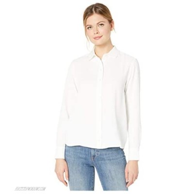 Lacoste Women's Long Sleeve Basic Button Down Tunic Shirt