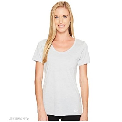 Nike Womens Dri-Fit Yoga T-Shirt Gray M
