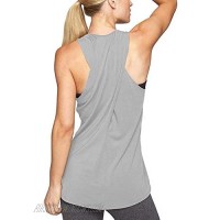 Women's Racerback Sports Yoga Top Stretch Yoga Shirt Running Sports Fitness Vest，Casual Sports T-Shirt