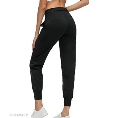 Arasiyama Women's Active Yoga Pants Sweatpants with Pockets Soft Lounge Trousers for Training Athletic Running Gym Workout