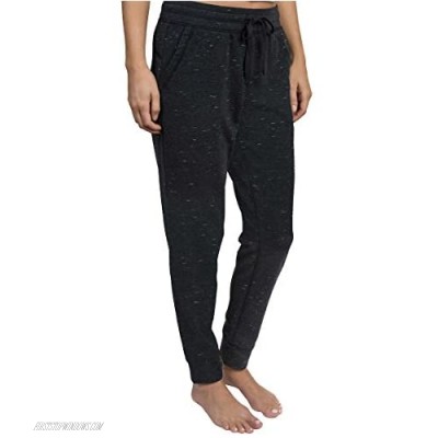 Champion Ladies' French Terry Jogger (Black Spacedye Small)