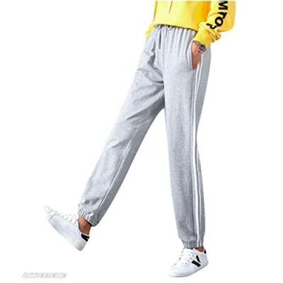 ECHOINE Women's Joggers Pants Active Sweatpants - Tapered Workout Yoga Lounge Track Pants with Pockets