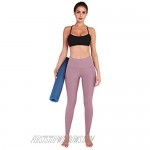 FUNANI High Waist Yoga Pants with Pockets Yoga Pants for Women Running Workout Yoga Leggings with Pockets
