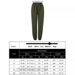 GloryStar Womens High Waisted Yoga Pants Sweatpants Joggers Lightweight Baggy Workout Pants with Pockets Lounge Trousers Grey