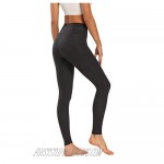 Houmous Women's High Waist Full-Length Yoga Pants Workout Pants 4 Way Stretch Leggings
