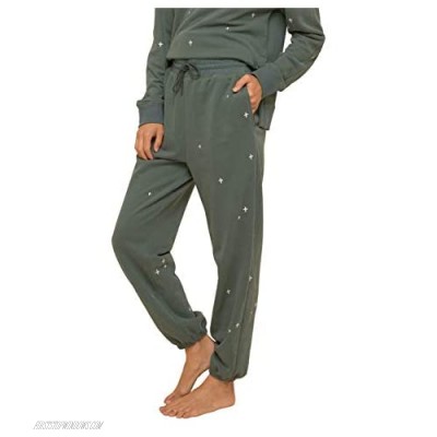 HTST Women’s French Terry Relaxed Fit Drawstring Jogger Sweatpants with Pockets