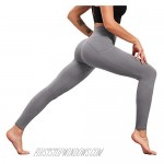 LOGEEYAR Yoga Pants for Women High Waist Tummy Control Workout Leggings with Pockets Seamless Compression Leggings (Grey XX-Large)