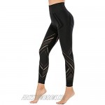LUREME Seamless Yoga Pants High Waist Tummy Control Shapewear Power Flex Capri (sb000034)
