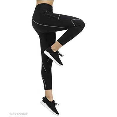 MASS21 Women’s Slimming Sweat Pants Leggings Sauna Pants Hot Thermo Fitness Workout Shaper Shorts