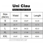 Uni Clau Womens Stacked Leggings Casual Solid Drawstring Flare Yoga Pants Trousers Ruched Workout Jogging Lounge Pants