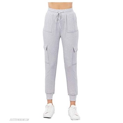 Women Athletic Drawstrings Capri Jogger Knit Sweatpants - Skinny Fit