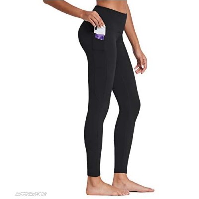 BALEAF Women's 25" / 28" Leggings Athletic Yoga Hiking Workout Pants Ankle 7/8 Leggings Inner Pocket Non See-Through Fabric