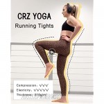 CRZ YOGA Women's Naked Feeling Yoga Pants 25 Inches - 7/8 High Waisted Workout Leggings Black and White Stripe Small