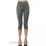 iloveSIA 2Pack Women's Yoga Pants Ultra Soft Cotton Stretch Leggings