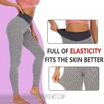 Leggings for Women Stretchy Workout Leggings High Waist Yoga Pants Butt Lift Tights Tummy Control Booty Tights