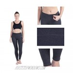 SYKROO Women's High Waisted Yoga Capris Leggings Athletic Running Workout Stretch Pants with Pocket