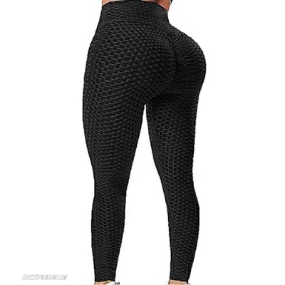 Tiktok Butt Leggings for Women's High Waist Yoga Pants Tummy Control Slimming Booty Leggings Workout Running Butt Lift Tights