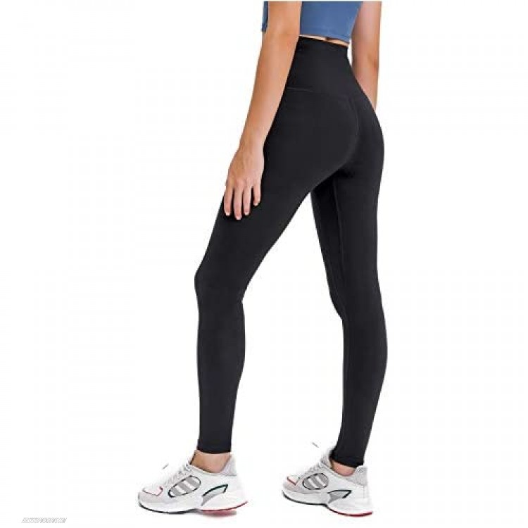 Women High Waist Leggings Pocket - Yoga Pants Naked Feeling Squat Proof for Training Yoga Gym Workout