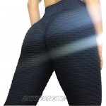 Women's High Waist Yoga Pants Tummy Control Slimming Booty Leggings Workout Running Butt Lift Tights