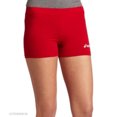 ASICS Women's Low Cut Performance Short Red X-Small