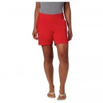 Columbia Women's Slack Water Woven Short Red Lily X-Large