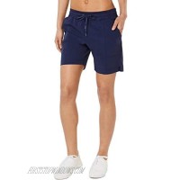 Ideology Womens Dri-Fit 7" Woven Casual Active Hiking Shorts Color Black