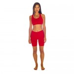 In Touch Womens Yoga Shorts - Thigh Chaffing Protection Slip Shorts in Cotton Spandex