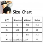 JETTINGBUY Womens High Waisted Yoga Shorts Slimming Side Seam Lace-up Yoga Shorts for Sport Gym Workout Hot Leggings