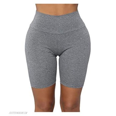 Sexy Short Leggings for Women High Waist Tummy Control Workout Running Yoga Pants Active Biker Shorts