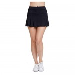 EZ-Joyce Women's Pleated Athletic Skort Tennis&Golf Active Skirt with Pockets Built in Shorts