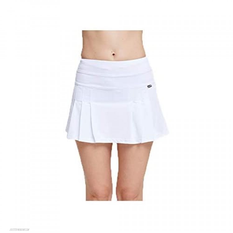 Lghxlxry Women's Athletic Golf Skirt Tennis Skort Lightweight Workout Running Shorts with Pockets