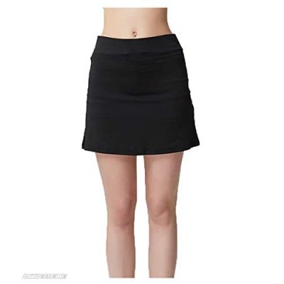 Lghxlxry Women's Athletic Golf Skorts Lightweight Pleated Sports Running Yoga Skirts with Pockets