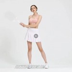 Lghxlxry Women's Pleated Tennis Skirt High Waist Athletic Golf Running Skorts with Pocket