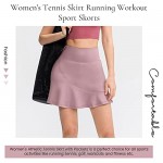 MAGICSHE Women's Tennis Skirt Athletic Active Lightweight Running Workout Sport Skorts
