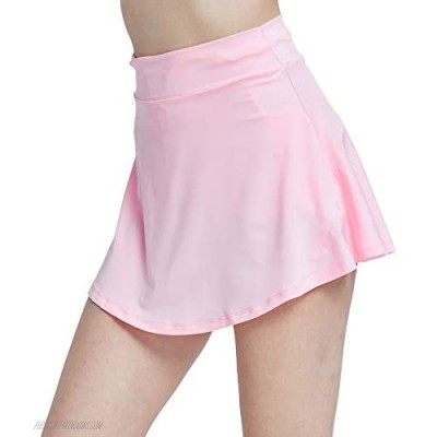 welezhu Women's Athletic Skorts Pleated Cute Skirts with Pockets Active Shorts for Running Workout Golf Tennis