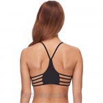 Body Glove Women's Smoothies Alani Solid Strappy Back Halter Bikini Top Swimsuit