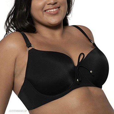 DORINA Curves Fiji Women's Full Cup Light Padded Underwire Bikini Top D17027A - Plus Size C to G Cups