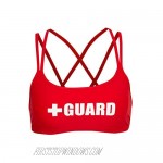 Guard Double Cross Swimsuit Top