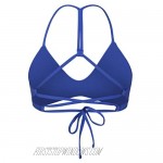Hurley Women's Quick Dry Compression Solid Adjustable Bikini Top