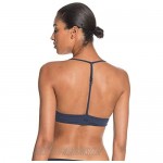 Roxy Women's Beach Classics Fixed Tri T-Back Bikini Top