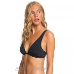 Roxy Women's Solid Beach Classics Elongated Bikini Top
