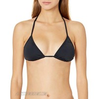 Roxy Women's Solid Beach Classics Tiki Tri Bikini Top