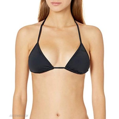 Roxy Women's Solid Beach Classics Tiki Tri Bikini Top