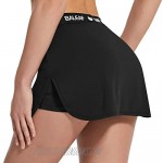 BALEAF Women's High Waisted Swim Skirts UPF50+ Bikini Tankini Bottoms with Lining Pocket