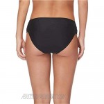 Body Glove Women's Smoothies Nuevo Contempo Solid Full Coverage Bikini Bottom Swimsuit