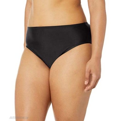 Catalina Women's Plus-Size High Waist Bikini Swim Bottom Swimsuit