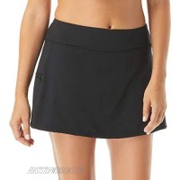 Emma Swim Skort — Full Coverage Athletic Swimsuit Skirt with Boy Shorts