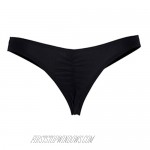 FOCUSSEXY Women's Hot Summer Brazilian Beachwear Bikini Bottom Thong Swimwear